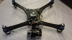 Gopro Hero2 gimbal to Spyda 500 mount.