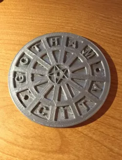 Gotham City Manhole Cover Coaster (Batman)