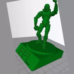 Halo Fantasy Football trophy