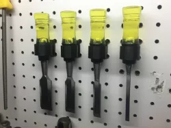 Harbor Freight Chisel Pegboard Mount