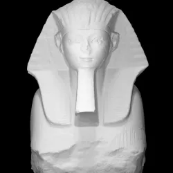 Head and Shoulders of a Sphinx of Hatshepsut