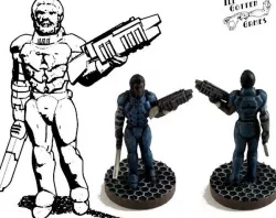 Henry Cobb, 15mm, 28mm and 54mm Miniature