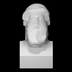 Hermes from a hermit stele