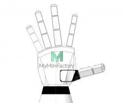 Humanoid Robotic Hand