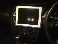 iPad Car CD Mount