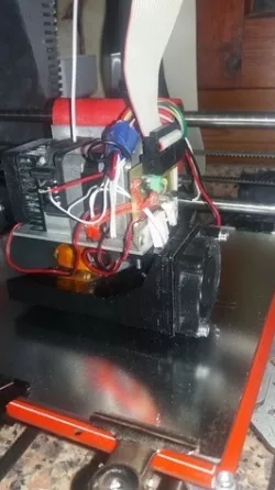Layer fan duct for direct extruder_PSTEEL