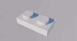 LEGO Brick-1X2-S