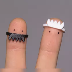 Lil'Hats'N'Stuff : Comb Stache