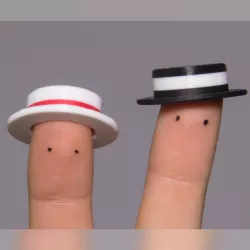 Lil'Hats'N'Stuff : Fancy Boater Hat