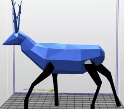 Low Poly Buck