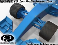 Low Profile Friction Tires 2 for OpenR/C F1 car