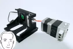 Lulzbot TAZ Bulldog Extruder Mount Version 2 (Version 1 Deprecat