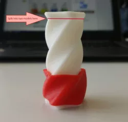 Make anything fidget twister - Without pausing print