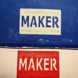 Maker Faire NY 2014 - Stencil Business Card