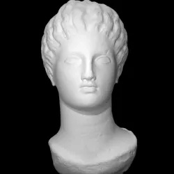 Marble Head of a Goddess