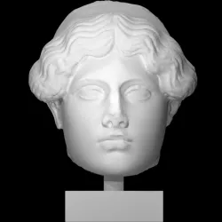 Marble Head of a Goddess, perhaps Persephone