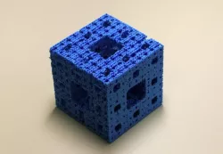 Menger's Sponge (Fractal Cube, 3D Sierpinski's Carpet)