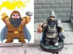 Morek Brightstone, Outcast Dwarven Sorcerer