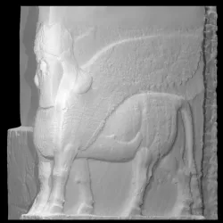 Nimrud Lamassu at the North West Palace of Ashurnasirpal