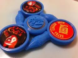 Nuka Cola Quantum Bottle Cap Fidget Spinner
