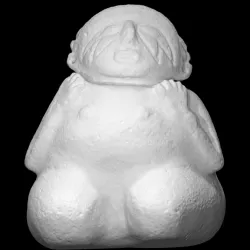 Old Woman Effigy Bottle