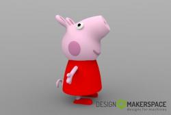 STL file Peppa Pig 🐖・3D print design to download・Cults