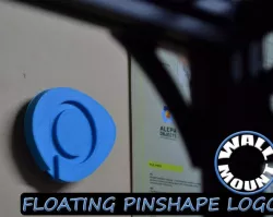 Pinshape Logo - Wall Mount Bracket