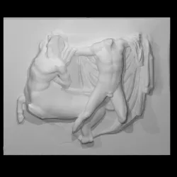 Plaster cast of the Parthenon South Metope III