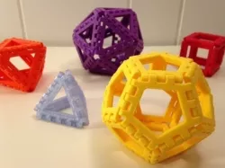 Polyhedra - Hinged Nets and Snap Tiles