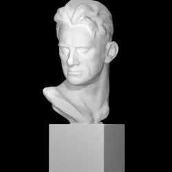 Portrait of poet V.V. Mayakovsky