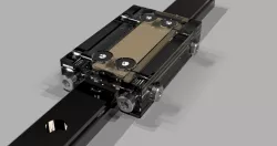 Printed Adjustable Clearance 12mm Linear Rail Glide Carriage