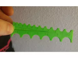 Radius ruler / régle pour rayon