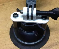 RAM suction cup to GoPro mount