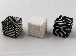 Reaction-Diffusion Cube