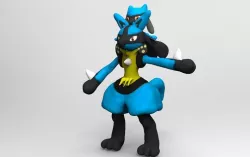 Riolu and Lucario