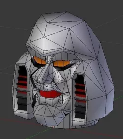 Robot upload Original Megatron Head and Radioactive Robot