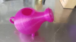 Round pretty looking water can not practical