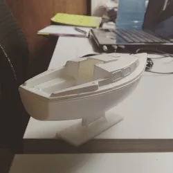 Sailboat Scale Model Esc: 1:43, based on Westerly Tiger 25
