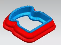 Sandwich Shaped Sandwich Cutter (Uncrustable)
