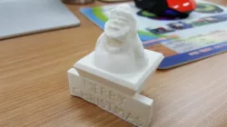 Santa Christmas Statue