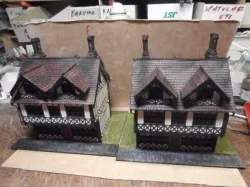 SCALEPRINT TUDOR BUILDING SMALL TAVERN