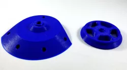 Side spool holder