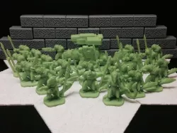 Slisk Raiding Party (18mm scale)