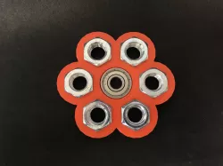 Small Hex-Hex Fidget Spinner