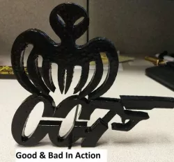 Spectre Clipz non-moving, 007, James Bond, Bag Clip, Chip Clip,