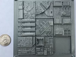 Star Wars Death Star Tile Sliding Puzzle Game