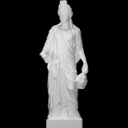 Statue of the Egyptian Goddess Isis