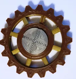 Steampunk Gear Fidget Spinner