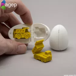Surprise Egg #1 - Tiny Haul Truck