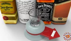 The Shot Glass Drinking Game Spinner